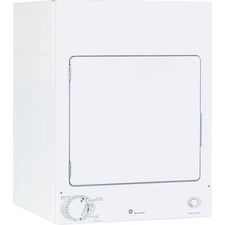 Ge 3.6 cu. ft. Stackable 120V Electric Dryer DSKS333ECWW